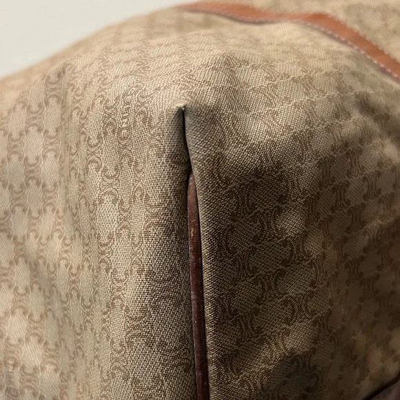 Celine Tan and Brown Travel Bag - Picture 11 of 17
